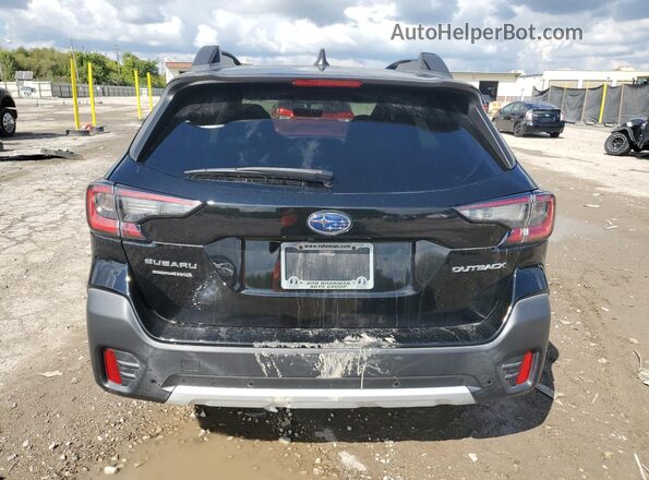 4S4BTANC2L3183361 2020 SUBARU OUTBACK Черный Вид сзади