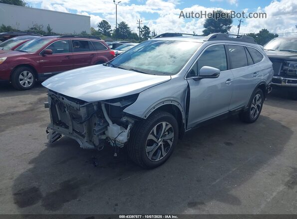 4S4BTANC5M3150792 2021 SUBARU OUTBACK Silver Передня ліва чверть