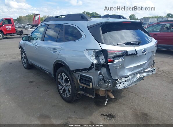 4S4BTANC5M3150792 2021 SUBARU OUTBACK Silver Задня ліва чверть