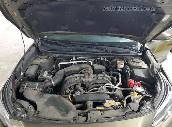 4S4BTANC6L3110980 2020 SUBARU OUTBACK Зеленый Вид подкапотного пространства