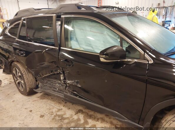 4S4BTANC6L3228091 2020 SUBARU OUTBACK Black Widok z przodu