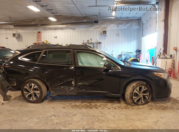 4S4BTANC6L3228091 2020 SUBARU OUTBACK Black Widok wnętrza z tyłu