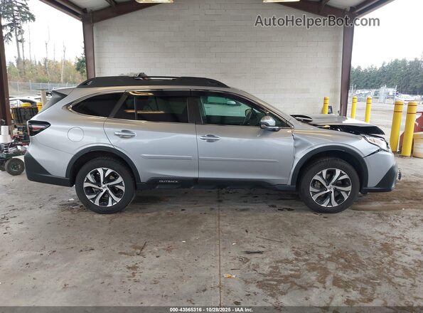 4S4BTANC7N3246313 2022 SUBARU OUTBACK Серебряный Панорамный вид салона 360°