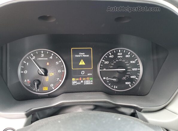 4S4BTANC7S3233282 2025 SUBARU OUTBACK Gray ხელსაწყოთა პანელის ხედი