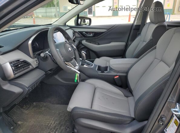 4S4BTANC7S3233282 2025 SUBARU OUTBACK Gray წინა სალონის ხედი