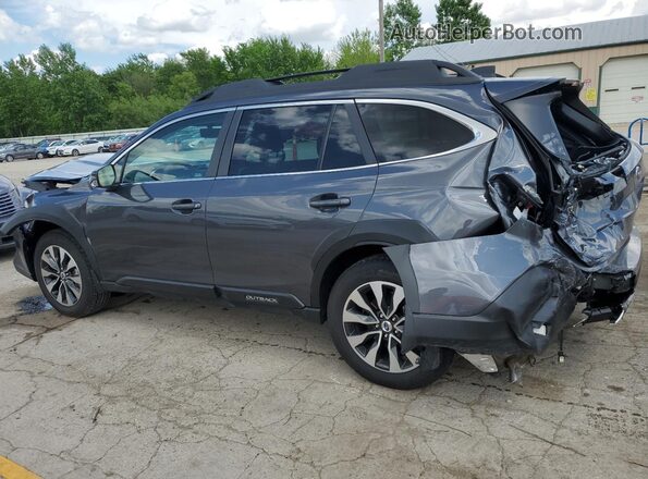 4S4BTANC7S3233282 2025 SUBARU OUTBACK Gray უკანა მარცხენა