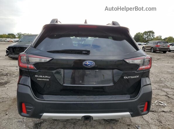 4S4BTANC8M3111064 2021 SUBARU OUTBACK Black Widok z tyłu