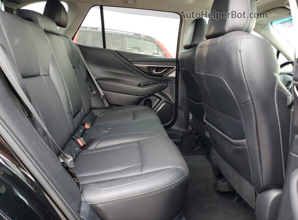 4S4BTANC8M3111064 2021 SUBARU OUTBACK Black Widok wnętrza z tyłu