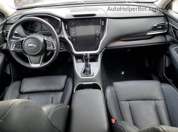 4S4BTANC8M3111064 2021 SUBARU OUTBACK Black Widok deski rozdzielczej