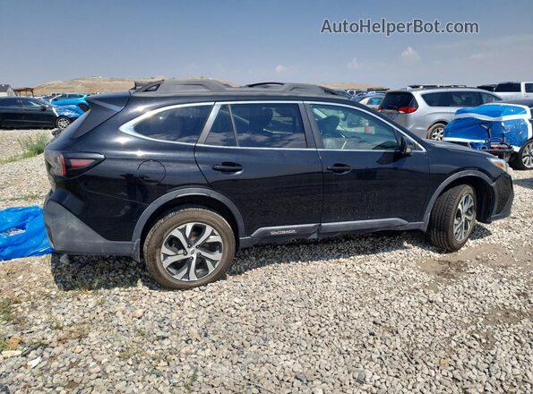 4S4BTANC9L3229476 2020 SUBARU OUTBACK Black Задня права чверть