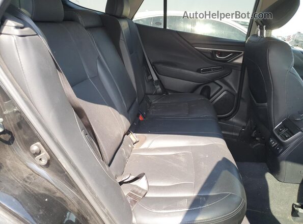4S4BTANC9L3229476 2020 SUBARU OUTBACK Black Вид задніх сидінь