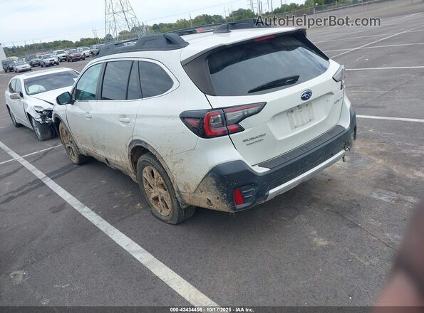 4S4BTANCXL3244195 2020 SUBARU OUTBACK White Tył lewy