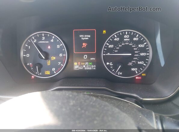 4S4BTANCXM3137889 2021 SUBARU OUTBACK Gray Вид задніх сидінь