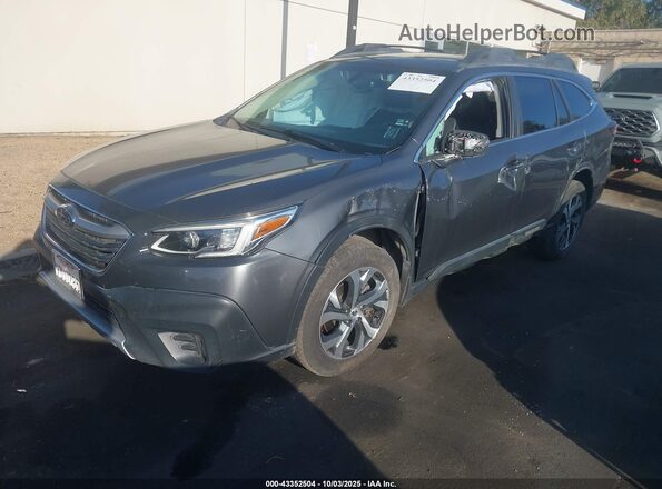 4S4BTANCXM3137889 2021 SUBARU OUTBACK Gray Передня ліва чверть