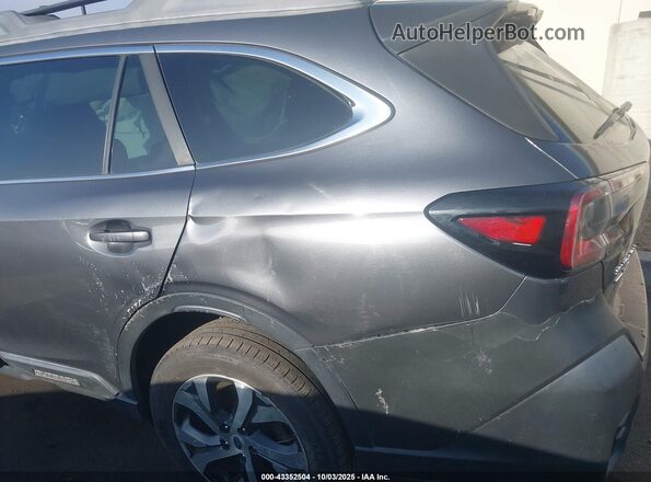 4S4BTANCXM3137889 2021 SUBARU OUTBACK Gray Вид щитка приладів