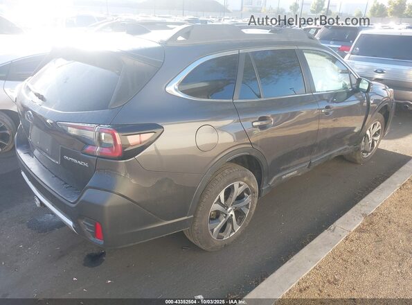 4S4BTANCXM3137889 2021 SUBARU OUTBACK Gray Задня права чверть