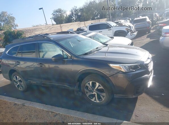 4S4BTANCXM3137889 2021 SUBARU OUTBACK Gray Панорамний вид салону 360°