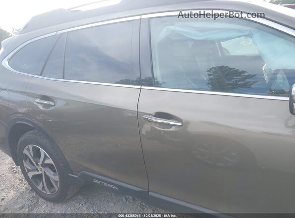 4S4BTAPC4N3102764 2022 SUBARU OUTBACK Зеленый Вид задней части салона