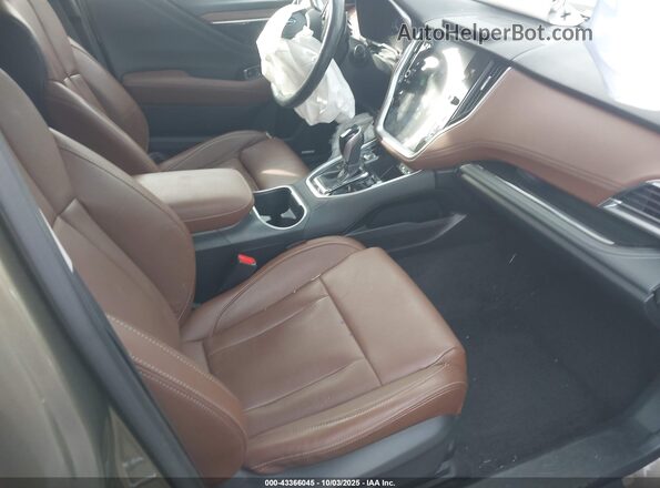 4S4BTAPC4N3102764 2022 SUBARU OUTBACK Зеленый Вид салона спереди