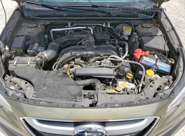 4S4BTAPC5L3103970 2020 SUBARU OUTBACK Green Vista del compartimento del motor