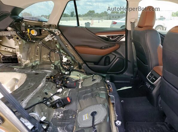 4S4BTAPC5L3103970 2020 SUBARU OUTBACK Green Vista interior trasera