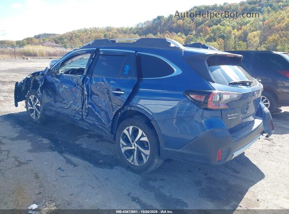 4S4BTAPC5L3243100 2020 SUBARU OUTBACK Blue Trasero izquierdo