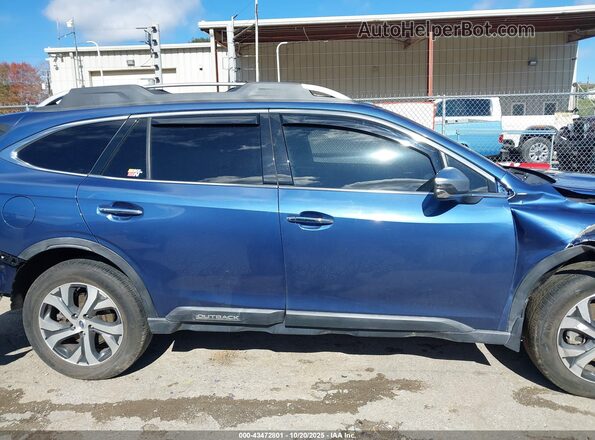 4S4BTAPC5L3243100 2020 SUBARU OUTBACK Blue Vista interior trasera