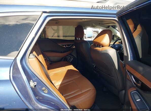 4S4BTAPC5L3243100 2020 SUBARU OUTBACK Blue Vista de la etiqueta del VIN