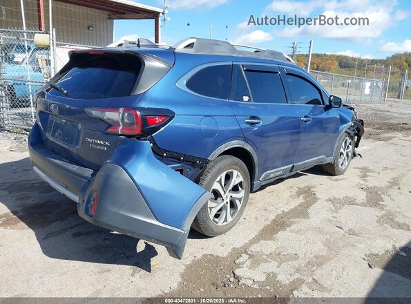 4S4BTAPC5L3243100 2020 SUBARU OUTBACK Blue Trasero derecho