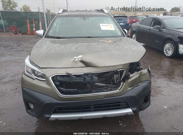 4S4BTAPC5L3263167 2020 SUBARU OUTBACK Green Widok wnętrza z tyłu