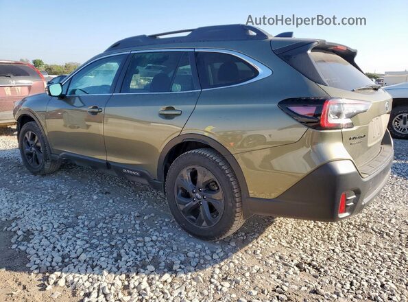 4S4BTGLD3M3212916 2021 SUBARU OUTBACK Green Հետևի ձախ