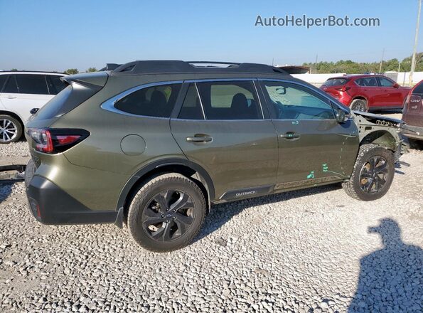 4S4BTGLD3M3212916 2021 SUBARU OUTBACK Green Հետևի աջ