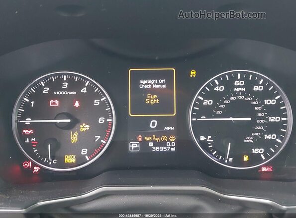 4S4BTGLDXM3162614 2021 SUBARU OUTBACK White Widok tylnych siedzeń