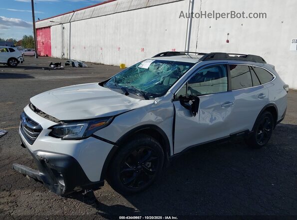 4S4BTGLDXM3162614 2021 SUBARU OUTBACK White Widok wnętrza z tyłu