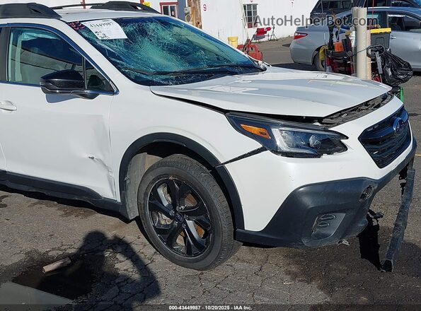 4S4BTGLDXM3162614 2021 SUBARU OUTBACK White Widok zestawu wskaźników