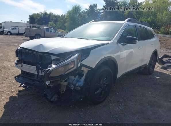 4S4BTGLDXM3195435 2021 SUBARU OUTBACK White Przód lewy
