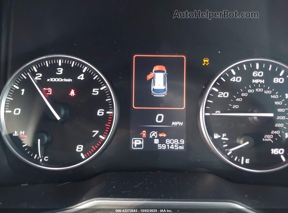 4S4BTGLDXM3195435 2021 SUBARU OUTBACK White Widok tylnych siedzeń
