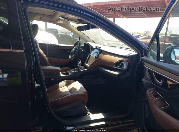 4S4BTGPD0R3239671 2024 SUBARU OUTBACK Black წინა სალონის ხედი
