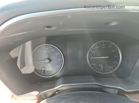 4S4BTGPD7L3172445 2020 SUBARU OUTBACK White Instrument cluster view