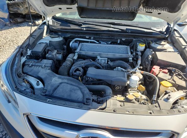 4S4BTGPD7L3172445 2020 SUBARU OUTBACK White Engine compartment view