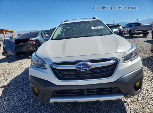 4S4BTGPD7L3172445 2020 SUBARU OUTBACK White Front view