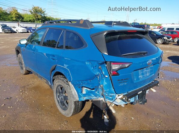 4S4BTGUD7N3239830 2022 SUBARU OUTBACK Синий Вид спереди