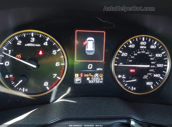 4S4BTGUD7N3239830 2022 SUBARU OUTBACK Синий Вид задних сидений