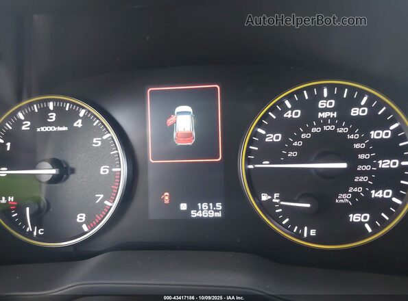4S4GUHF60R3834726 2024 SUBARU CROSSTREK White Widok tylnych siedzeń