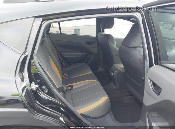 4S4GUHF64R3788172 2024 SUBARU CROSSTREK Black Widok naklejki z numerem VIN