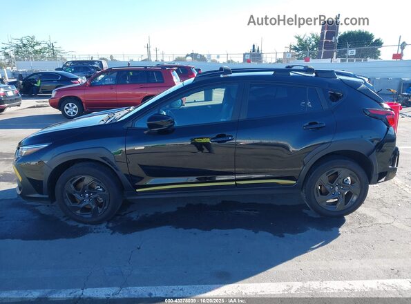 4S4GUHF64R3788172 2024 SUBARU CROSSTREK Black Widok wnętrza 360 stopni
