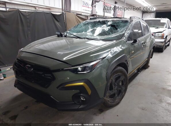 4S4GUHF69S3743427 2025 SUBARU CROSSTREK Green 