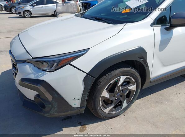 4S4GUHM6XS3739051 2025 SUBARU CROSSTREK White 