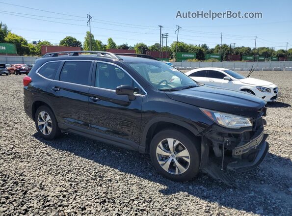 4S4WMACD8M3454659 2021 SUBARU ASCENT Черный Передняя правая четверть