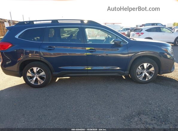 4S4WMADD6S3401535 2025 SUBARU ASCENT Blue Widok wnętrza z tyłu